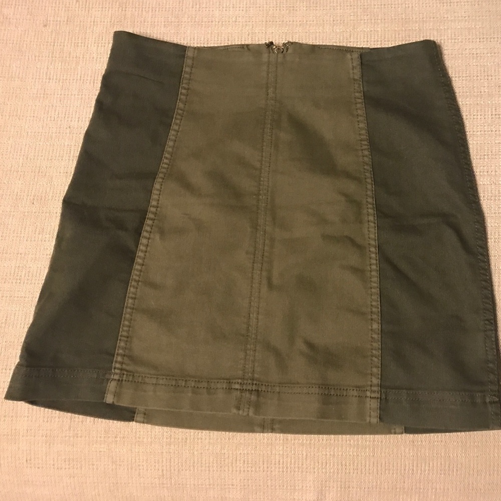 Free People Modern Femme Denim Mini Skirt